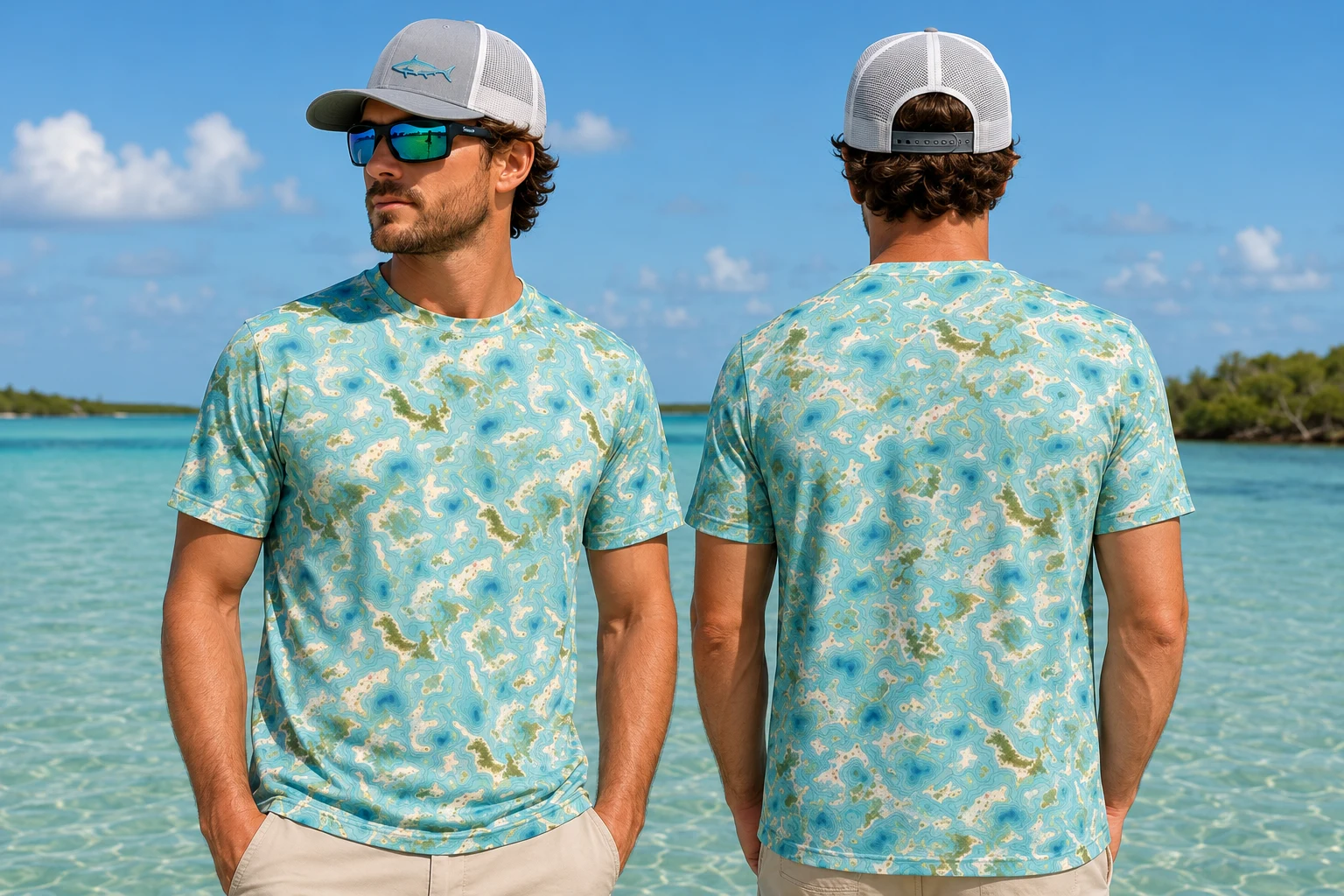 The Flats Tee — Florida Bay Flats, Keasy