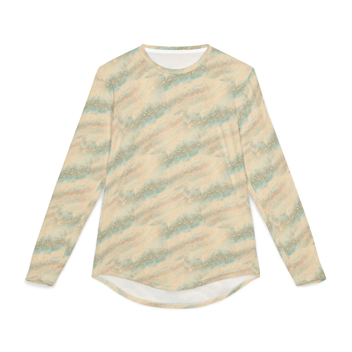 Lower Keys Chart Sun Shirt — Vintage Sand