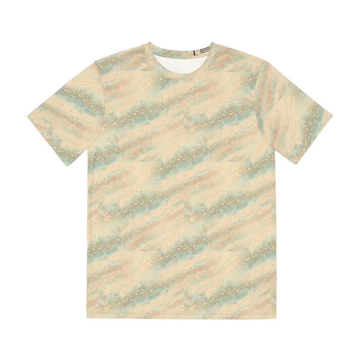 Lower Keys Chart Tee — Vintage Sand